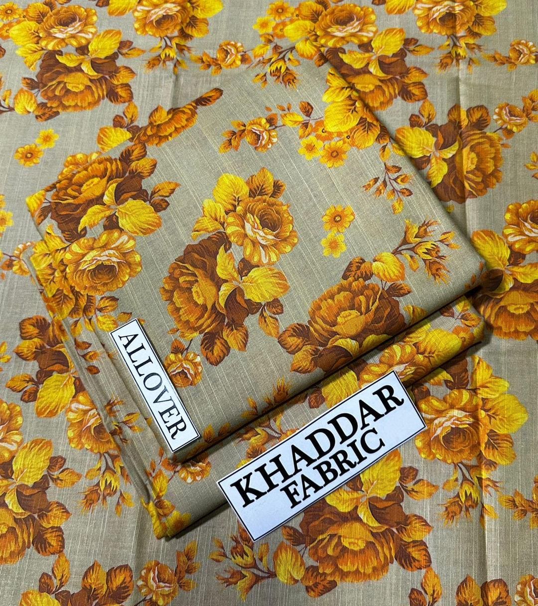 2-Piece Women's Unstitched Khaddar Digital Print Suit – Stylish & Comfortable