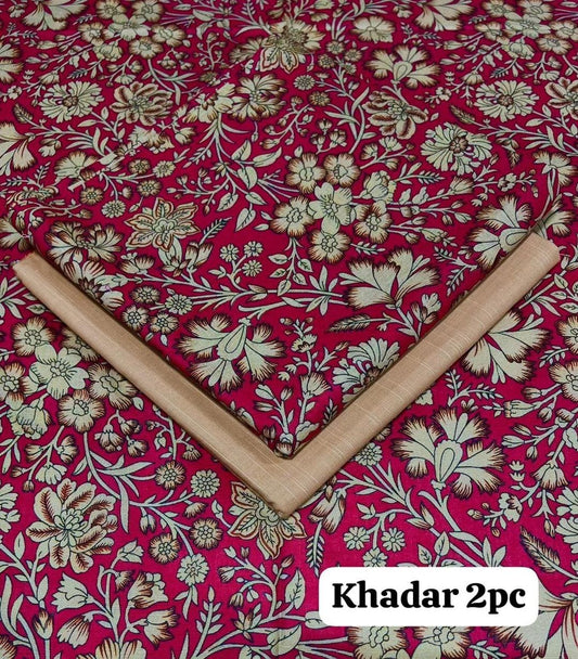 2-Piece Women's Stitched Wool Digital Print Shirt & Trouser – Stylish & Cozy