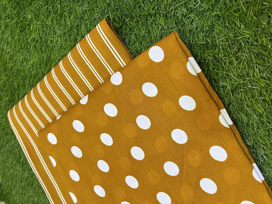 2-Piece Women's Unstitched Lawn Digital Print Suit – Stylish & Comfortable