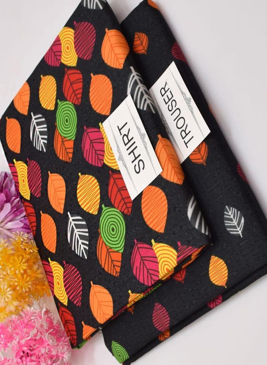 women unstitched suit, 2 piece women suit, polo cotton suit, printed women suit, black unstitched suit, ladies cotton dress, casual women wear, pakistani women clothing, daily wear suit, summer cotton suit, women fashion pakistan, unstitched printed suit